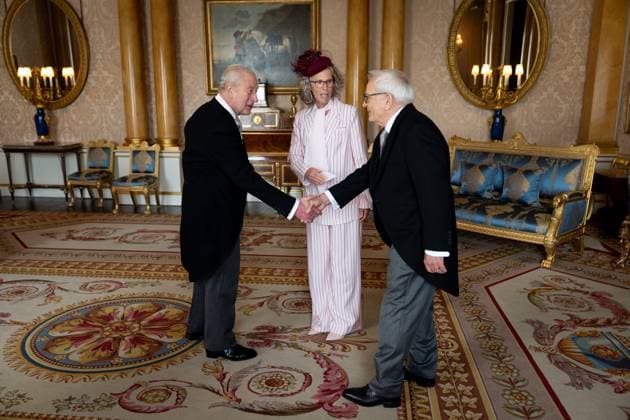 . 28 10 2025. London, United Kingdom. UK Ambassador of Germany, Susanne Baumann, presents her credentials to King Charles III during a private audience at Buckingham Palace in London. Peter Hans Johannes Schier was also received.  xPoolx xi-Imagesx IIM-26335-0004