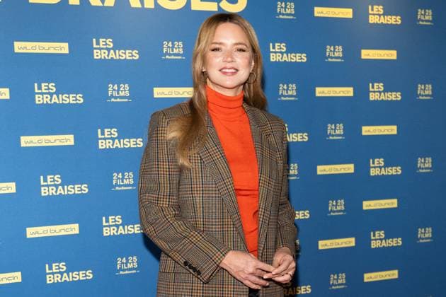 Les Braises Premiere Virginie Efira attending the Les Braises Premiere at the UGC Cine Cite Bercy in Paris, France on October 28, 2025. Photo by Aurore Marechal ABACAPRESS.COM Paris France  Copyright: xMarechalxAurore ABACAx