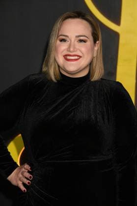 LOS ANGELES, CA - OCTOBER 28: Lauren Holt at the Los Angeles premiere of HBO Original s I Love LA at Paramount Theatre on October 28, 2025 in Los Angeles, California. Copyright: xJeffreyxMayerx