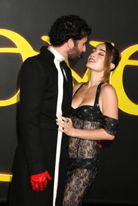 LOS ANGELES, CA - OCTOBER 28: Jordan Firstman and Rachel Sennott at the Los Angeles premiere of HBO Original s I Love LA at Paramount Theatre on October 28, 2025 in Los Angeles, California. Copyright: xJeffreyxMayerx