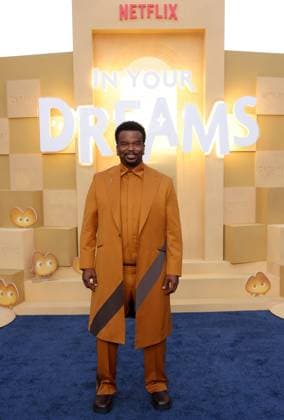 Craig Robinson attends the Netflix In Your Dreams World Premiere at the Egyptian Theater in the Hollywood section of Los Angeles on Tuesday, October 28, 2025. Storyline: Stevie and her little brother Elliot journey into the wildly absurd landscape of their own dreams to ask the Sandman to grant them the perfect family.  LAP20251028004 GREGxGRUDT