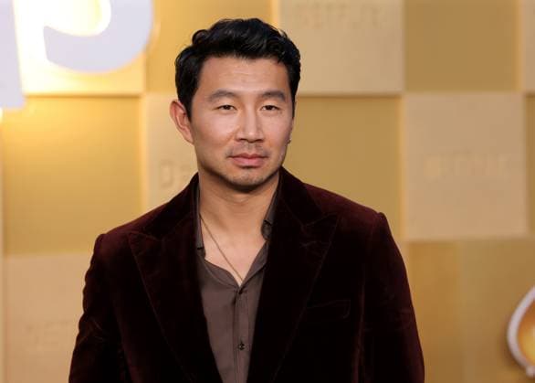 Simu Liu attends the Netflix In Your Dreams World Premiere at the Egyptian Theater in the Hollywood section of Los Angeles on Tuesday, October 28, 2025. Storyline: Stevie and her little brother Elliot journey into the wildly absurd landscape of their own dreams to ask the Sandman to grant them the perfect family.  LAP20251028024 GREGxGRUDT