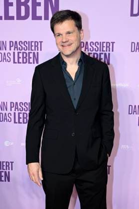 Benjamin Herrmann at the premiere of the movie Dann passiert das Leben at Rio Filmpalast Munich, 28 10 2025 Foto:xR.xHeinex xFuturexImagex leben_5032
