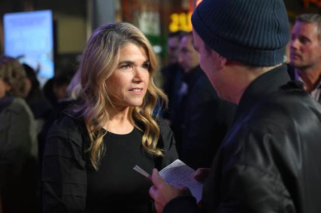 Anke Engelke at the premiere of the movie Dann passiert das Leben at Rio Filmpalast Munich, 28 10 2025 Foto:xR.xHeinex xFuturexImagex leben_5046