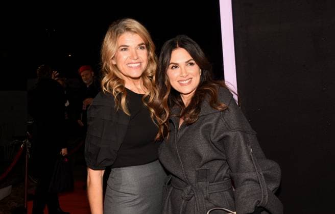 Anke Engelke Actress Leading Actress Viktoria Lauterbach Actress Munich 28 10 2025 Rio Filmpalast Premiere Then Life Happens Photo Munich
