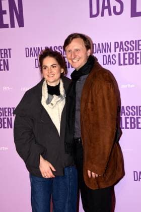 Antonia Valladares Actress Michael Kranz Actor Director Munich 28 10 2025 Rio Filmpalast Premiere Then Life Happens Photo Munich