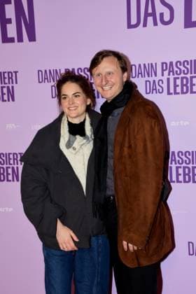 Antonia Valladares Actress Michael Kranz Actor Director Munich 28 10 2025 Rio Filmpalast Premiere Then Life Happens Photo Munich