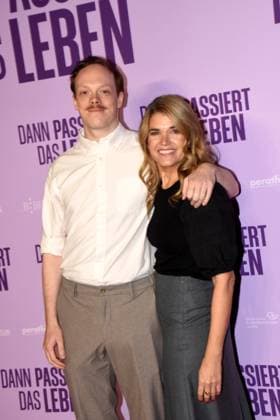Lukas Rueppel, Actor Anke Engelke Actress Leading Actress Munich 28 10 2025 Rio Filmpalast Premiere Then Life Happens Photo Munich