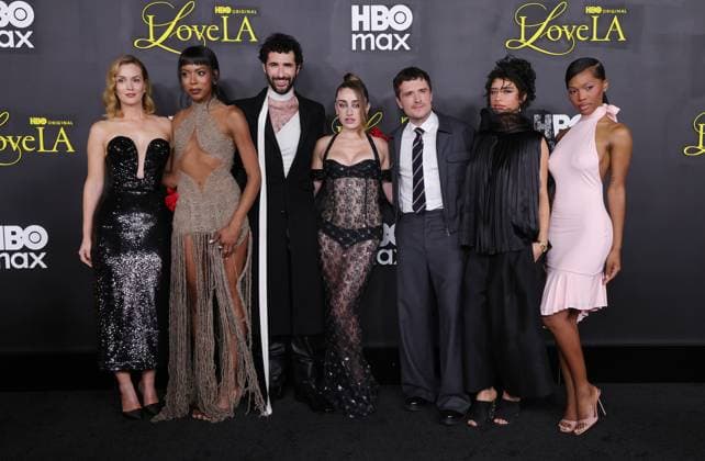 Los Angeles Red Carpet Premiere of HBO Original Comedy Series I Love LA 28 October 2025 . Los Angeles, California - Leighton Meester, True Whitaker, Jordan Firstman, Rachel Sennott, Josh Hutcherson, Odessa A zion, Quen Blackwell At Los Angeles Red Carpet Premiere of HBO Original Comedy Series I Love LA held at Paramount Studios Theater in Los Angeles., Credit:Sadou Faye Avalon United States, CA, Los Angeles, Paramount Studios Theater  Copyright: xSadouxFayex xAvalonx 1048908567
