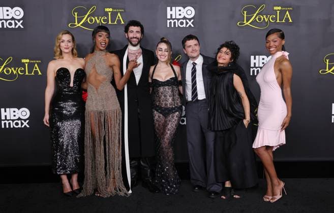 Los Angeles Red Carpet Premiere of HBO Original Comedy Series I Love LA 28 October 2025 . Los Angeles, California - Leighton Meester, True Whitaker, Jordan Firstman, Rachel Sennott, Josh Hutcherson, Odessa A zion, Quen Blackwell At Los Angeles Red Carpet Premiere of HBO Original Comedy Series I Love LA held at Paramount Studios Theater in Los Angeles., Credit:Sadou Faye Avalon United States, CA, Los Angeles, Paramount Studios Theater  Copyright: xSadouxFayex xAvalonx 1048908572
