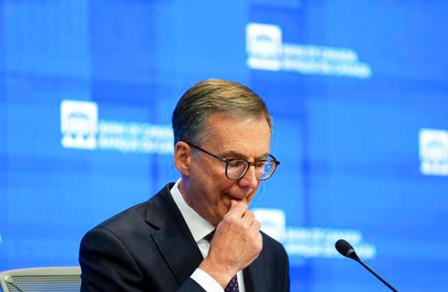 October 29, 2025, Ottawa, On, CANADA: Tiff Macklem, Governor of the Bank of Canada, holds a press conference at the Bank of Canada in Ottawa on Wednesday, Oct. 29, 2025. Ottawa CANADA  - ZUMAc35_ 20251029_zaf_c35_035 Copyright: xSeanxKilpatrickx