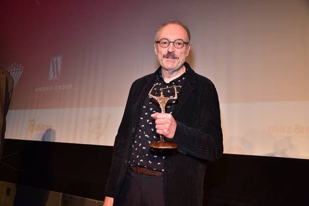 68 Award Ceremony Ernst Lubitsch Prize Josef Hader ELP Winner 2025 Arrival, red carpet for the 68 Award Ceremony Ernst Lubitsch Prize at kino Babylon Berlin on 29 10 2025 Photopress Mueller
