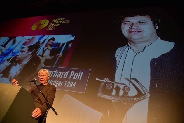 68 Award ceremony Ernst Lubitsch Prize Gerhard Polt, prize winner 1984 Arrival, red carpet for the 68 Award ceremony Ernst Lubitsch Prize at kino Babylon Berlin on 29 10 2025 Photopress Mueller