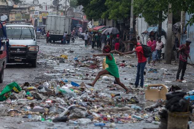 Hurricane Melissa claims at least 30 lives in Haiti PORT-AU-PRINCE, HAITI – OCTOBER 29: People live in flooded areas under difficult circumstances in Port-au-Prince, Haiti, on October 29, 2025, as heavy rains from Hurricane Melissa begin to affect the region. The hurricane is expected to bring severe rainfall, flooding, and landslides, worsening conditions for displaced residents already living in vulnerable shelters. Guerinault Louis Anadolu Port-au-Prince Haiti. Editorial use only. Please get in touch for any other usage.  Copyright: x2025xAnadoluxGuerinaultxLouisx