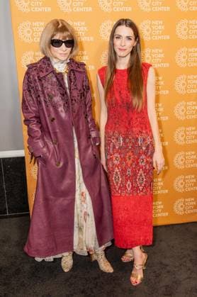 October 29, 2025, Bronx, New York, USA: Anna Wintour and Bee Carrozzine attend opening night for musical Bat Boy: The Musical at City Center in New York, NY on October 29, 2025. Bronx USA - ZUMAr339 20251029_znp_r339_019 Copyright: xLevxRadinx