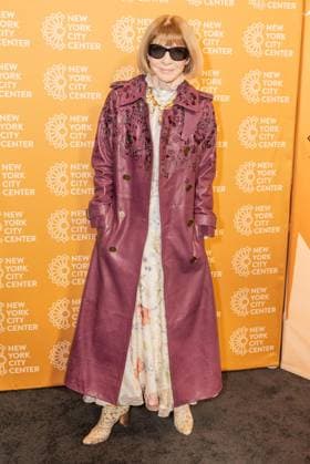 October 29, 2025, Bronx, New York, USA: Anna Wintour wearing coat by Burberry and dress by Alexander McQueen attends opening night for musical Bat Boy: The Musical at City Center in New York, NY on October 29, 2025. Bronx USA - ZUMAr339 20251029_znp_r339_024 Copyright: xLevxRadinx