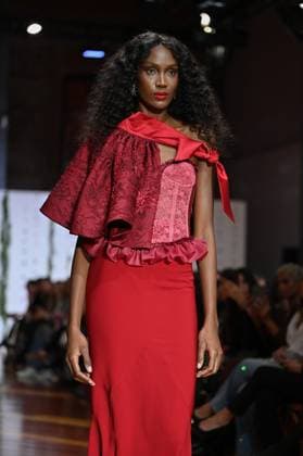 October 29, 2025, Madrid, Spain: A model showcases creations by Maria Diezma during the Atelier Couture bridal catwalk within Madrid Fashion Week at Fabrica de Tapices. Madrid Spain - ZUMAs197 20251029_aaa_s197_284 Copyright: xAtilanoxGarciax
