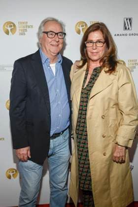 abb LubitschPreis Peter Timm and Carolina Kecskemethy as guests at the presentation of the Ernst Lubitsch Prize at Kino Babylon Berlin on 29 10 2025 in Berlin Berlin Germany