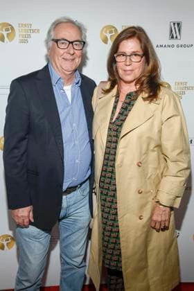 abb LubitschPreis Peter Timm and Carolina Kecskemethy as guests at the presentation of the Ernst Lubitsch Prize at Kino Babylon Berlin on 29 10 2025 in Berlin Berlin Germany