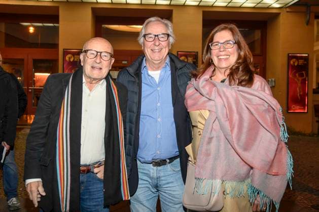 abb LubitschPreis Volker Schloendorff, Peter Timm and Carolina Kecskemethy as guests at the award ceremony of the Ernst Lubitsch Prize at Kino Babylon Berlin on 29 10 2025 in Berlin Berlin Germany