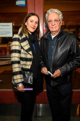 abb LubitschPreis Bettina Lamprecht and Henry Hübchen Huebchen as guests at the presentation of the Ernst Lubitsch Prize at the Babylon Berlin Cinema on 29 10 2025 in Berlin Berlin Germany