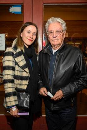 abb LubitschPreis Bettina Lamprecht and Henry Hübchen Huebchen as guests at the presentation of the Ernst Lubitsch Prize at the Babylon Berlin Cinema on 29 10 2025 in Berlin Berlin Germany
