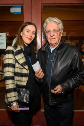 abb LubitschPreis Bettina Lamprecht and Henry Hübchen Huebchen as guests at the presentation of the Ernst Lubitsch Prize at the Babylon Berlin Cinema on 29 10 2025 in Berlin Berlin Germany