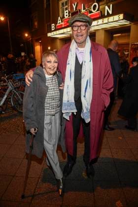 abb LubitschPreis Barbara Schöne and Reiner Schöne Schoene as guests at the presentation of the Ernst Lubitsch Prize at the Babylon Berlin Cinema on 29 10 2025 in Berlin Berlin Germany