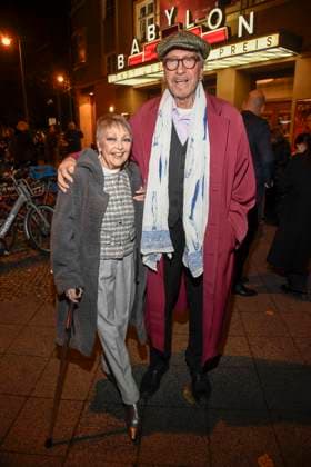abb LubitschPreis Barbara Schöne and Reiner Schöne Schoene as guests at the presentation of the Ernst Lubitsch Prize at the Babylon Berlin Cinema on 29 10 2025 in Berlin Berlin Germany