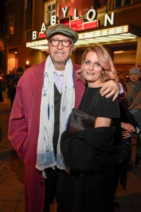 abb LubitschPreis Anja Drendel and Reiner Schöne Schoene as guests at the presentation of the Ernst Lubitsch Prize at the Babylon Berlin Cinema on 29 10 2025 in Berlin Berlin Germany