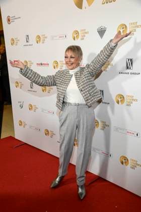 abb LubitschPreis Barbara Schöne Schoene as guest at the award ceremony of the Ernst Lubitsch Prize at Kino Babylon Berlin on 29 10 2025 in Berlin Berlin Germany