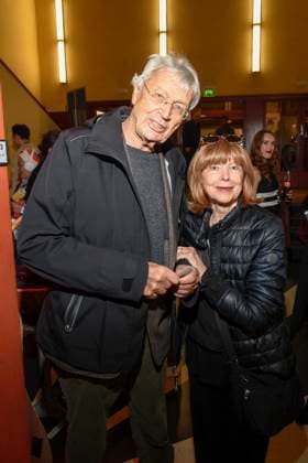 abb LubitschPreis Gerhard Polt cabaret artist with Ursela Monn as guest at the award ceremony of the Ernst Lubitsch Prize at the Babylon Berlin cinema on 29 10 2025 in Berlin Berlin Germany