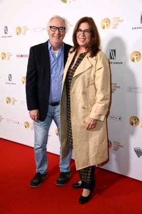 Peter Timm and Heike Wiehle Timm at the 67 award ceremony of the Ernst Lubitsch Prize 2025 at the Babylon Berlin cinema, 29 10 2025 Foto:xN.xKubelkax xFuturexImagex lubitsch_5011