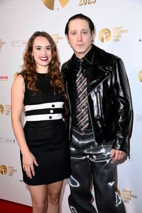 Alexis Freidinger and Timo Jacobs at the 67 award ceremony of the Ernst Lubitsch Prize 2025 at the Babylon Berlin cinema, 29 10 2025 Foto:xN.xKubelkax xFuturexImagex lubitsch_5030