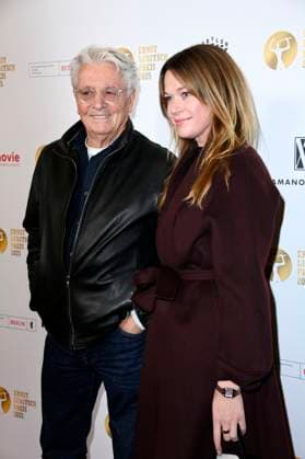 Henry Hübchen with daughter Nora Hübchen at the 67 award ceremony of the Ernst Lubitsch Prize 2025 at the Babylon Berlin cinema, 29 10 2025 Foto:xN.xKubelkax xFuturexImagex lubitsch_5032