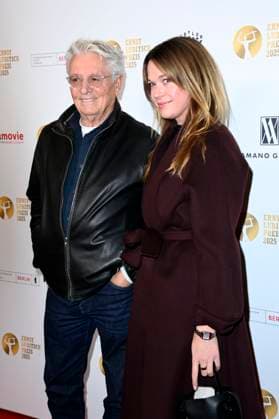 Henry Hübchen with daughter Nora Hübchen at the 67 award ceremony of the Ernst Lubitsch Prize 2025 at the Babylon Berlin cinema, 29 10 2025 Foto:xN.xKubelkax xFuturexImagex lubitsch_5033