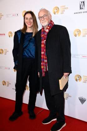 Bettina Lamprecht and Dietrich Hollinderbäumer at the 67 award ceremony of the Ernst Lubitsch Prize 2025 at the Babylon Berlin cinema, 29 10 2025 Foto:xN.xKubelkax xFuturexImagex lubitsch_5034