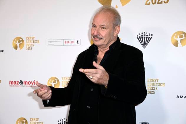 Leander Haußmann at the 67 award ceremony of the Ernst Lubitsch Prize 2025 at the Babylon Berlin cinema, 29 10 2025 Foto:xN.xKubelkax xFuturexImagex lubitsch_5045
