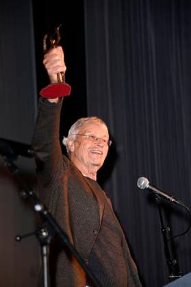 Gerhard Polt at the 67 award ceremony of the Ernst Lubitsch Prize 2025 at the Babylon Berlin cinema, 29 10 2025 Foto:xN.xKubelkax xFuturexImagex lubitsch_5049
