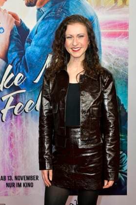 Theres Eglinski at the premiere of the movie Make Me Feel at Zoo Palast Berlin, 29 10 2025 Foto:xM.xBehrensx xFuturexImagex feel_5042