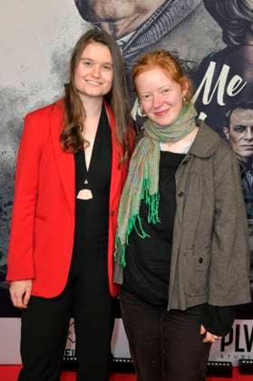 Sylvia Englberger and Adina Maaß at the premiere of the movie Make Me Feel at Zoo Palast Berlin, 29 10 2025 Foto:xM.xBehrensx xFuturexImagex feel_5051