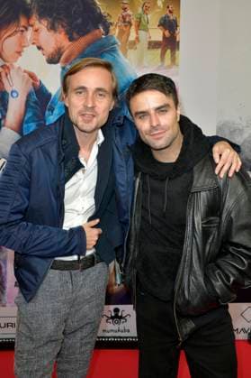 Constantin von Jascheroff and Marios Gavrilis at the premiere of the movie Make Me Feel at Zoo Palast Berlin, 29 10 2025 Foto:xM.xBehrensx xFuturexImagex feel_5064