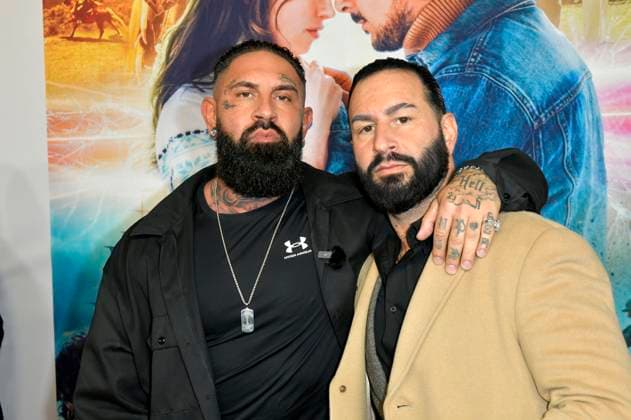 Tito Uysal with guest at the premiere of the movie Make Me Feel at Zoo Palast Berlin, 29 10 2025 Foto:xM.xBehrensx xFuturexImagex feel_5072