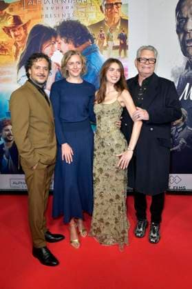 Erkan Acar, Franziska Machens, Charleen Weiss and Ronald Nitschke at the premiere of the feature film Make Me Feel at the Zoo Palast Berlin, 29 10 2025 Foto:xM.xBehrensx xFuturexImagex feel_5076