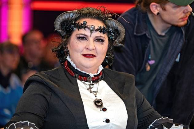 MDR Riverboat Halloween crazy scary house decorator Nicole Löwentraut on the occasion of the recording of the MDR talk show Riverboat on 30 10 2025 in the Mediacity Leipzig 20251030ADO0048