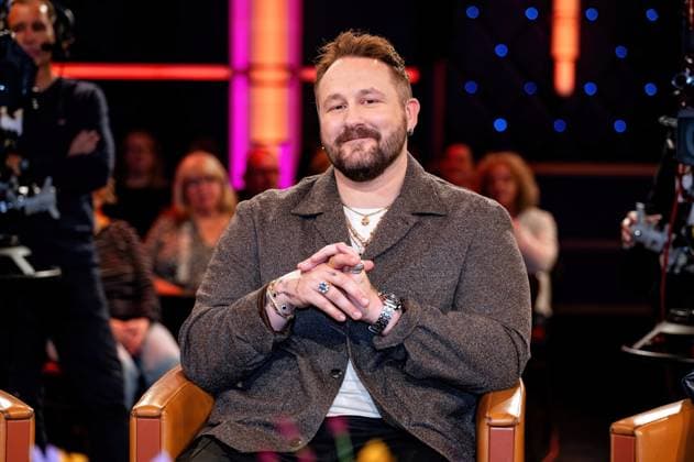 MDR Riverboat singer Florian Künstler on the occasion of the recording of the MDR talk show Riverboat on 30 10 2025 at Mediacity Leipzig 20251030ADO0052