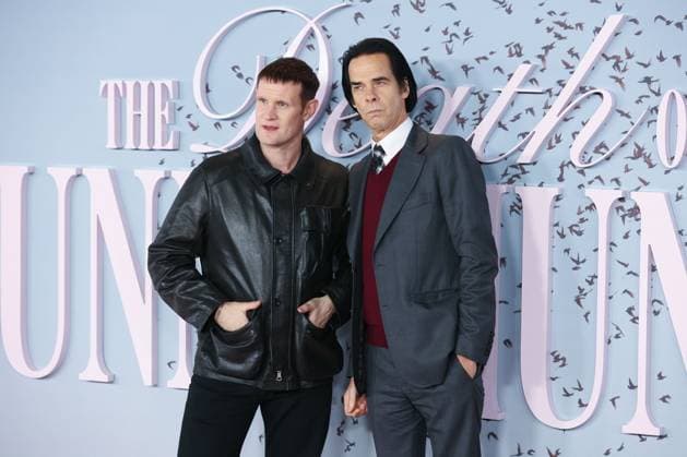 The Death of Bunny Munro Premiere in London LONDON, UNITED KINGDOM – OCTOBER 30: Nick Cave (R) and Matt Smith (L) attend the premiere of The Death of Bunny Munro held at the Royal Festival Hall in London, United Kingdom, on October 30, 2025. Zeynep Demir Aslim Anadolu London United Kingdom. Editorial use only. Please get in touch for any other usage.  Copyright: x2025xAnadoluxZeynepxDemirxAslimx