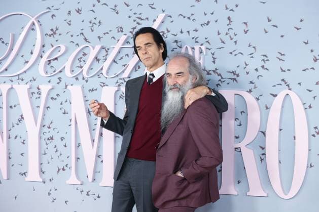 The Death of Bunny Munro Premiere in London LONDON, UNITED KINGDOM – OCTOBER 30: Nick Cave (L) and Warren Ellis (R) attend the premiere of The Death of Bunny Munro held at the Royal Festival Hall in London, United Kingdom, on October 30, 2025. Zeynep Demir Aslim Anadolu London United Kingdom. Editorial use only. Please get in touch for any other usage.  Copyright: x2025xAnadoluxZeynepxDemirxAslimx