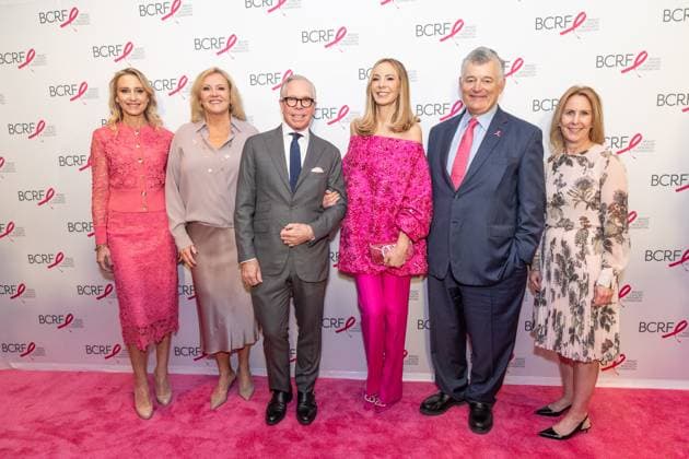 2025 Breast Cancer Research Foundation Awards Luncheon Kinga Lampert, Karen Hale, Tommy Hilfiger, Dee Hilfiger, William P. Lauder, Donna McKay attend Breast Cancer Research Foundation Awards Luncheon at Hilton Midtown in New York, NY on October 30, 2025. New York New York United States Copyright: LevxRadin