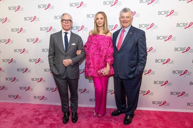 2025 Breast Cancer Research Foundation Awards Luncheon Tommy Hilfiger, Dee Hilfiger, William P. Lauder attend Breast Cancer Research Foundation Awards Luncheon at Hilton Midtown in New York, NY on October 30, 2025. New York New York United States Copyright: LevxRadin